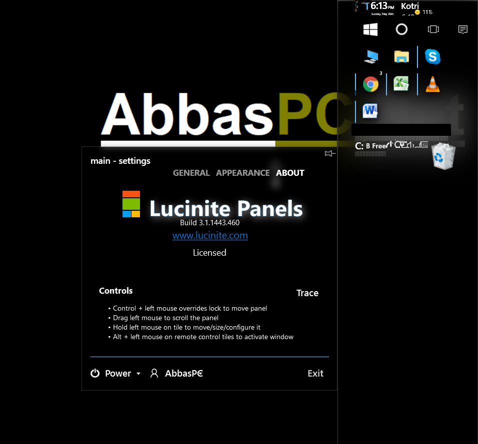 Lucinite Panels Full Crack