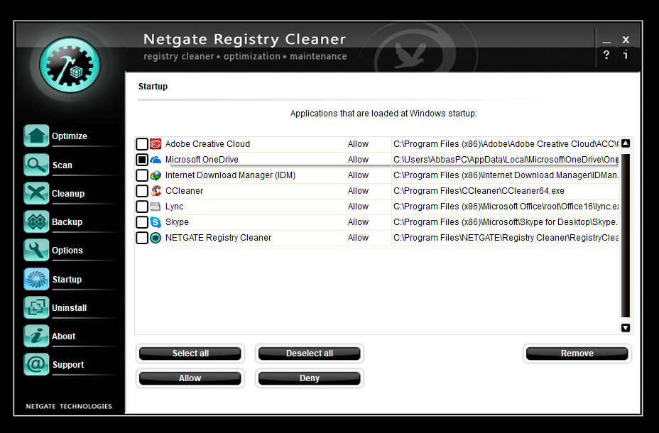 NETGATE Registry Cleaner Crack NETGATE Registry Cleaner Crack