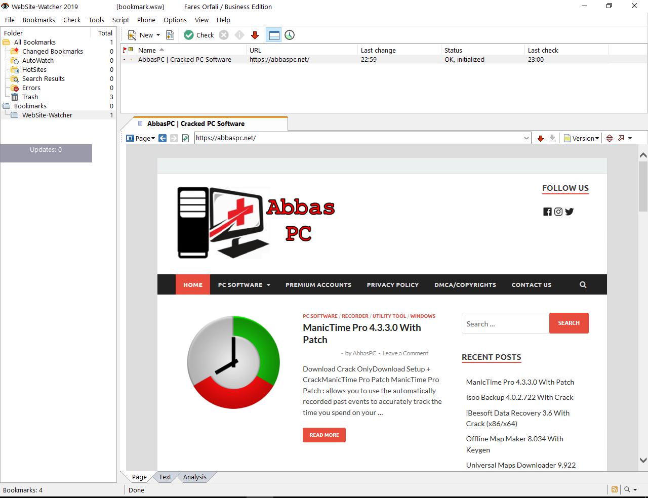 WebSite-Watcher License Key WebSite-Watcher License Key