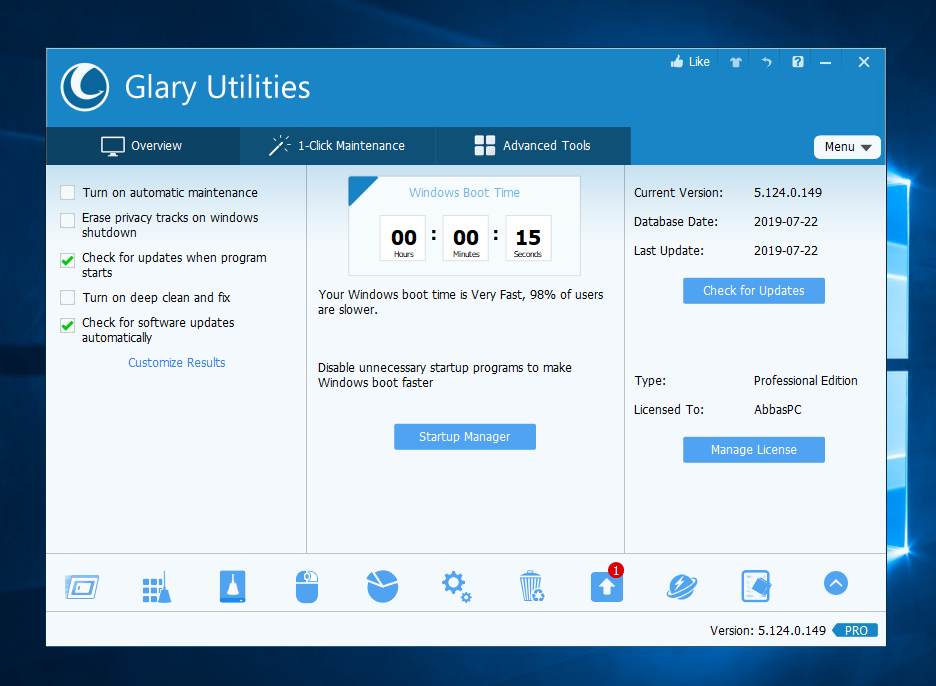Glary Utilities Pro License Code Free Download Glary Utilities Pro License Code