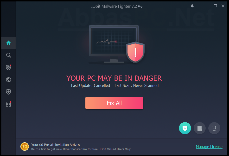 IObit Malware Fighter Pro License Code Download IObit Malware Fighter Pro License Code