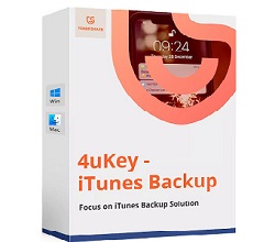 Tenorshare 4uKey iTunes Backup Key Tenorshare 4uKey iTunes Backup Key