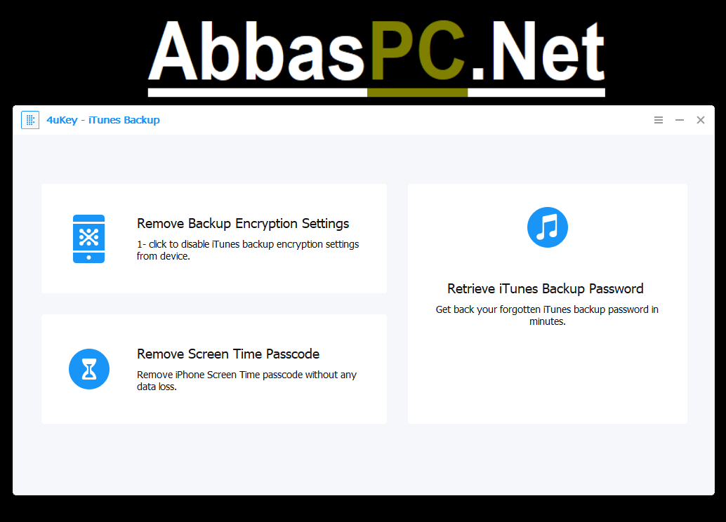 Tenorshare 4uKey iTunes Backup Registration Code Tenorshare 4uKey iTunes Backup Registration Code