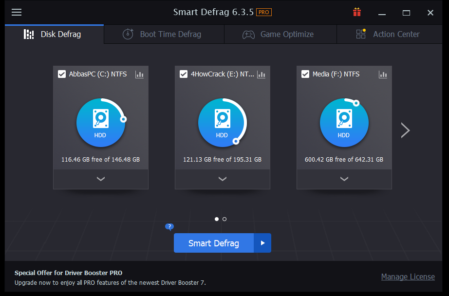 IObit Smart Defrag Pro License Code IObit Smart Defrag Pro License Code