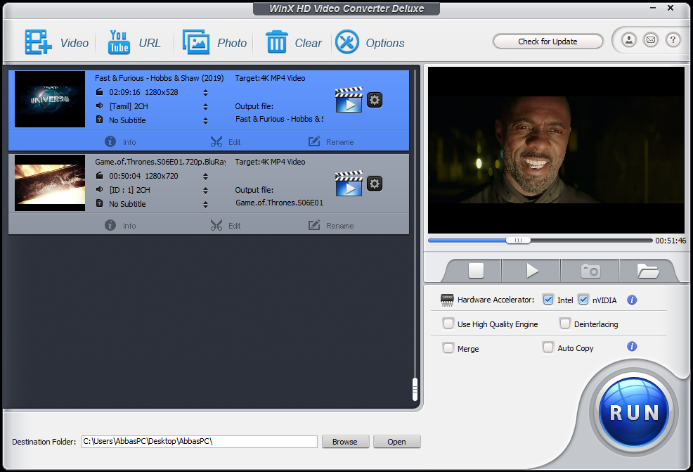 WinX HD Video Converter Deluxe License Code Free Download WinX HD Video Converter Deluxe License Code Free Download
