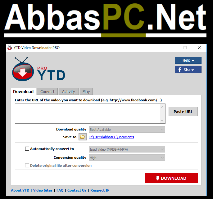 YTD Video Downloader Pro License Key Free Download YTD Video Downloader Pro License Key Free Download