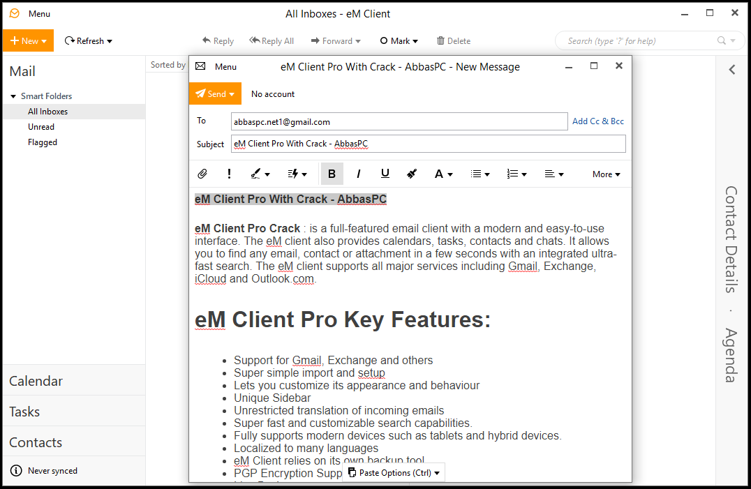 eM Client Pro Activation Key Free Download eM Client Pro Activation Key Free Download