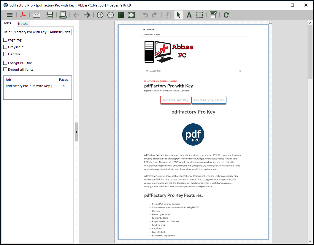 pdfFactory Pro License Code