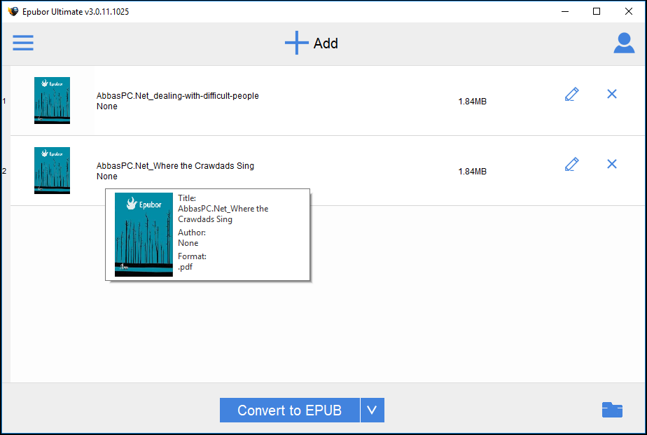 Epubor Ultimate Converter Registration Code Free Download