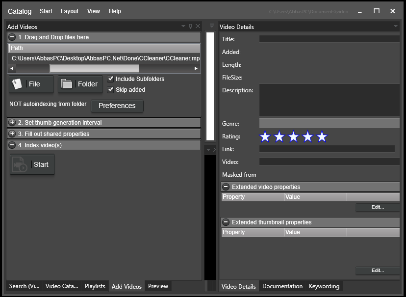 Fast Video Cataloger Activation Key Free Download Fast Video Cataloger Activation Key