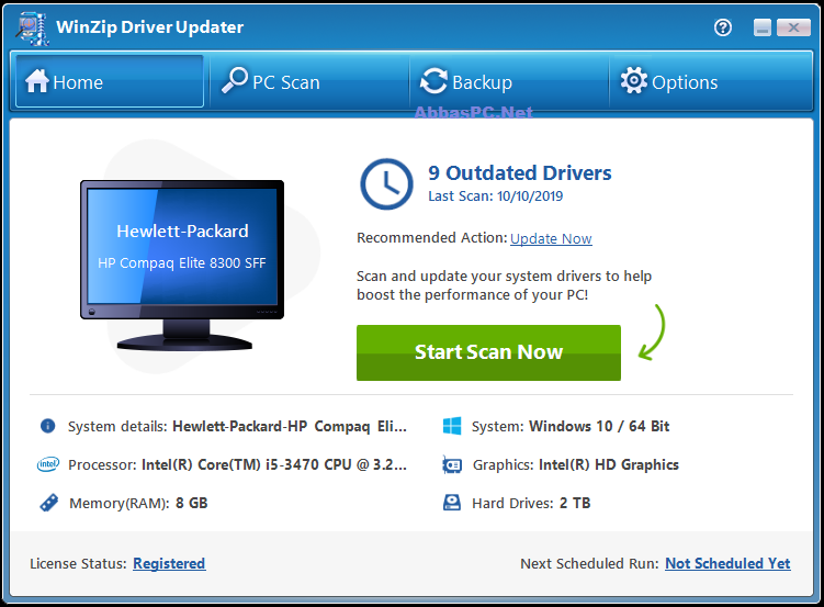 WinZip Driver Updater License Key Free Download WinZip Driver Updater License Key