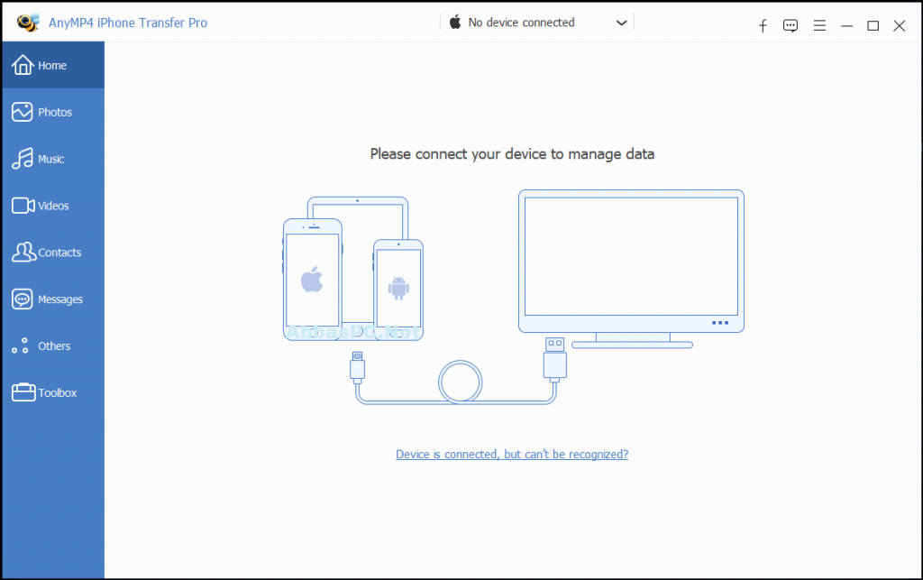 AnyMP4 iPhone Transfer Pro License Key Free Download