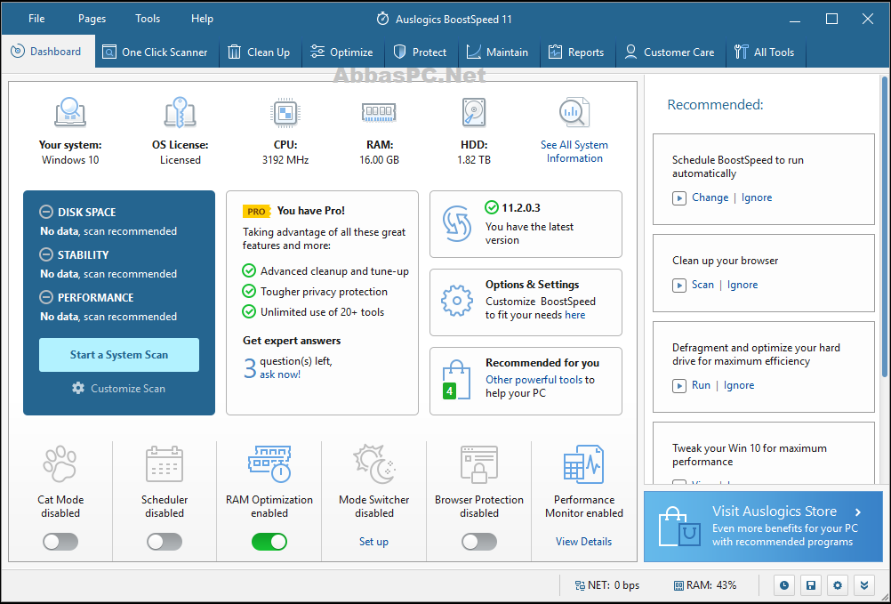 Auslogics BoostSpeed Pro License Key Download Auslogics BoostSpeed Pro License Key Download