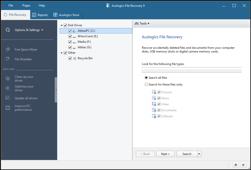 Auslogics File Recovery Pro License Key Download Auslogics File Recovery Pro License Key Download