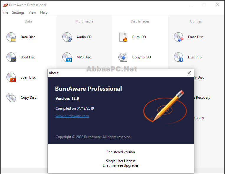 BurnAware Professional License Key Download BurnAware Professional License Key Download