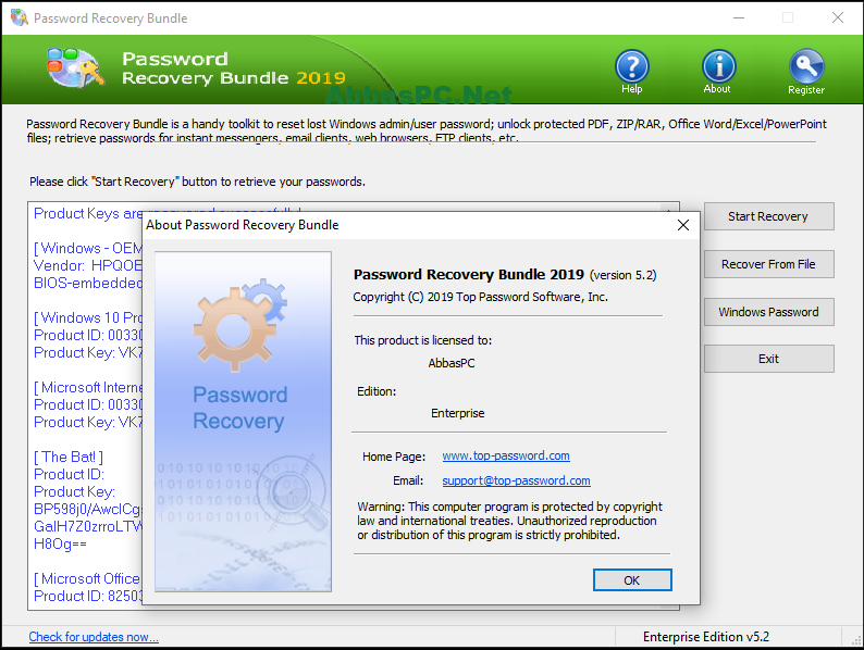 Password Recovery Bundle Enterprise Serial Key Download Password Recovery Bundle Enterprise Serial Key Download