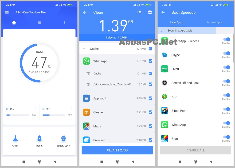 All-In-One Toolbox Pro APK MOD for Android