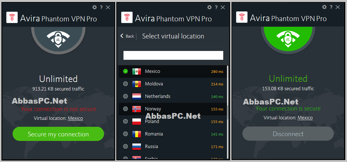 Avira Phantom VPN Pro License Key Download PC
