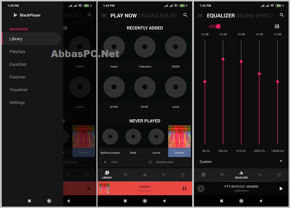 BlackPlayer EX Music Player APK MOD for Android