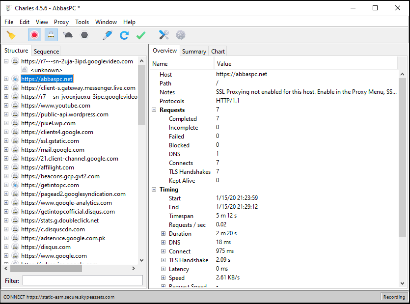 Charles Web Debugging Proxy License Key