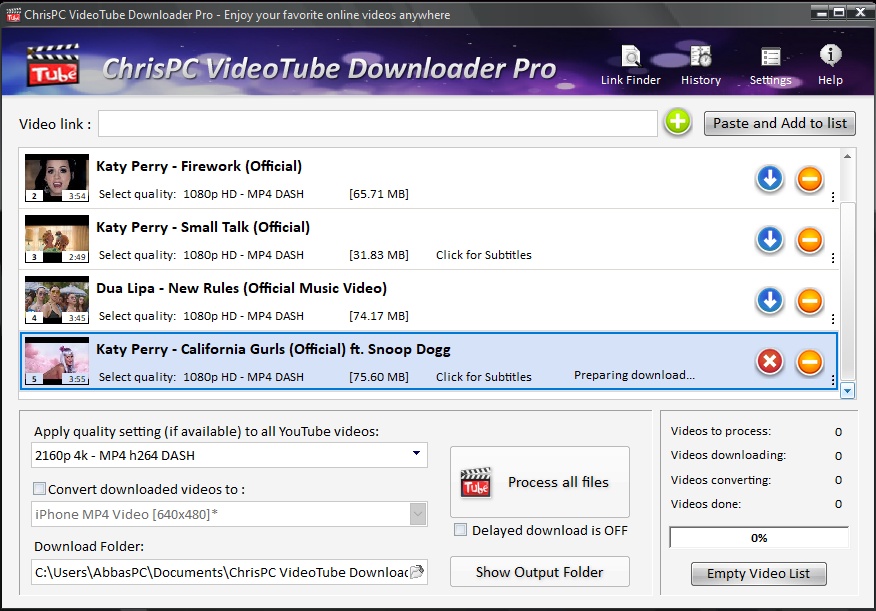 ChrisPC VideoTube Downloader Pro Serial Key