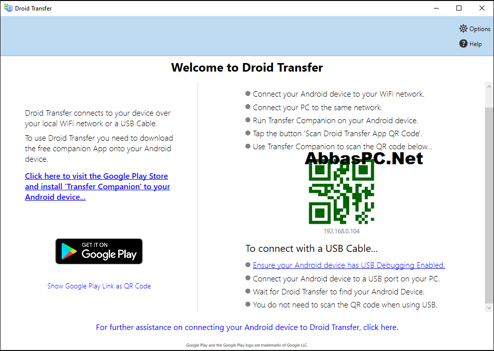 Droid Transfer License Key