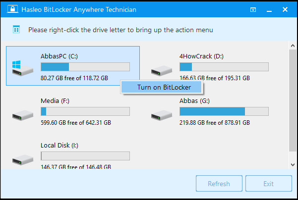 Hasleo BitLocker Anywhere Technician Serial Key Hasleo BitLocker Anywhere Technician Serial Key