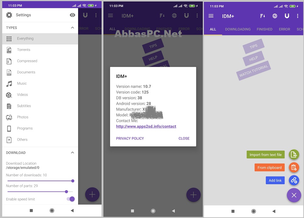 IDM+ APK MOD for Android IDM+ APK MOD for Android