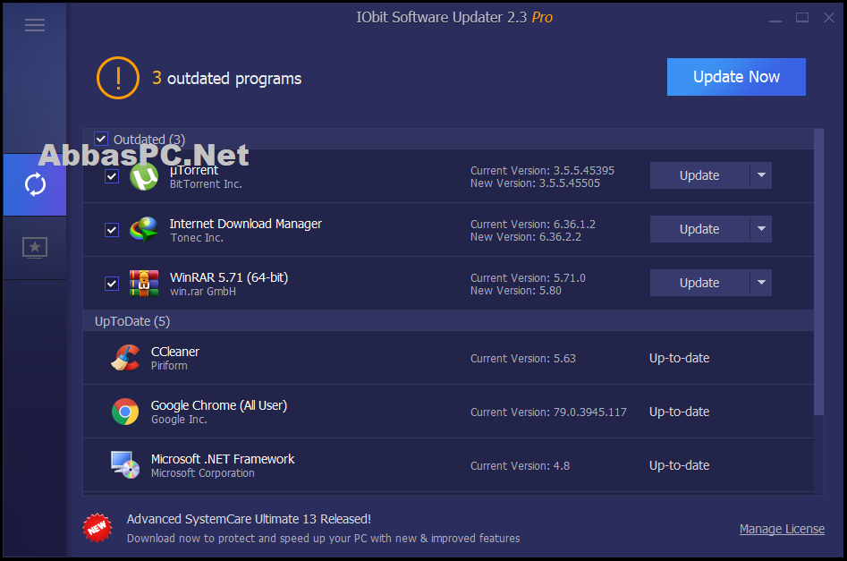 IObit Software Updater Pro License Code IObit Software Updater Pro License Code