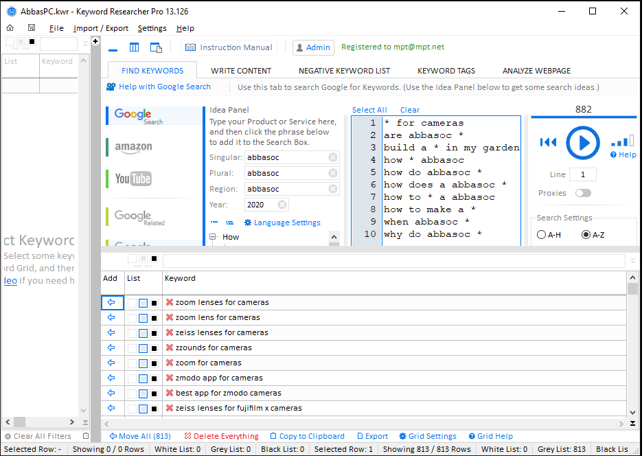 Keyword Researcher Pro License Key