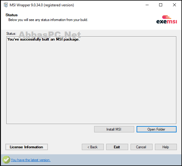 MSI Wrapper Pro License Key Download
