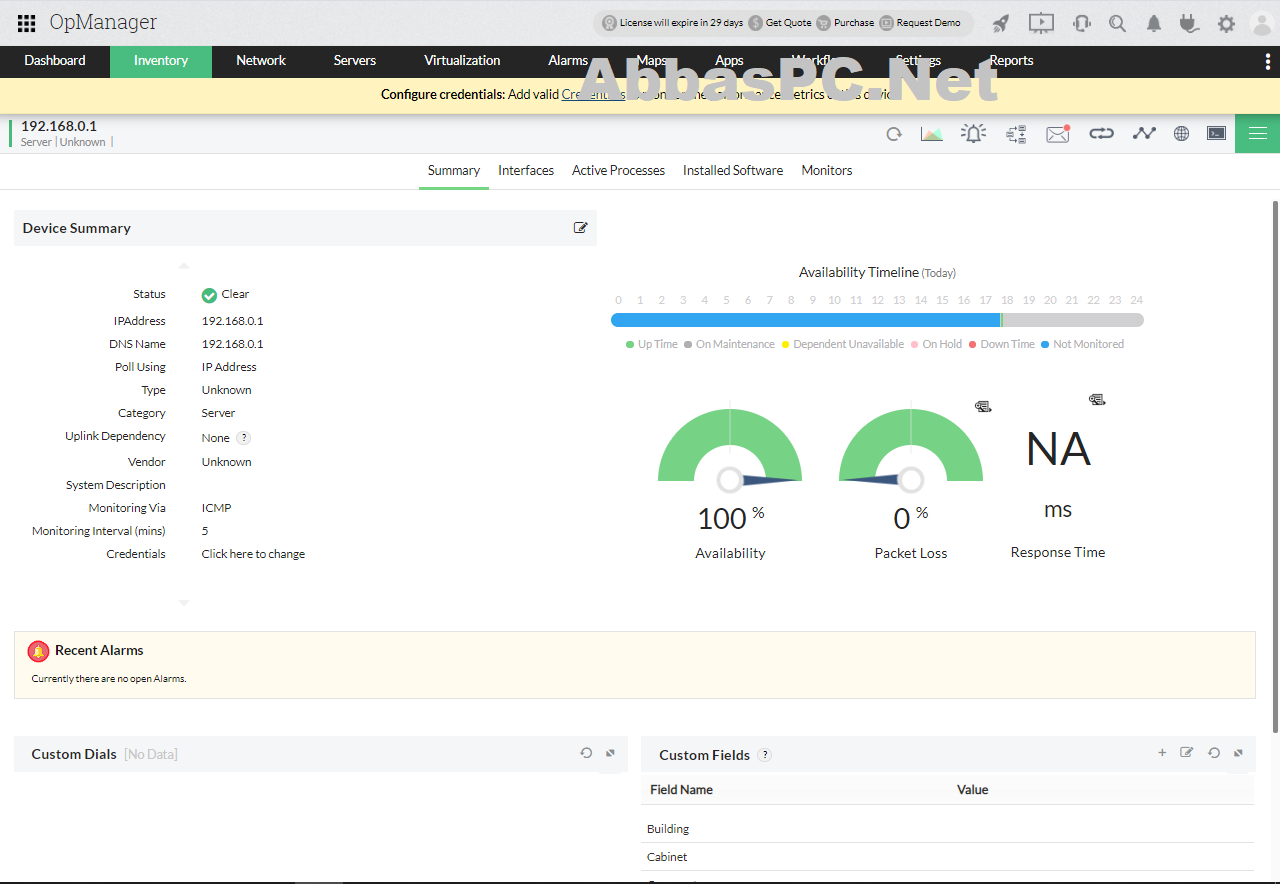 ManageEngine OpManager Enterprise License Key ManageEngine OpManager Enterprise License Key