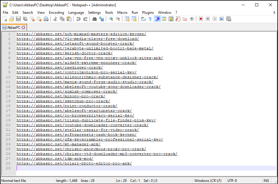 Notepad++ for Windows Free Download Notepad++ for Windows Free Download