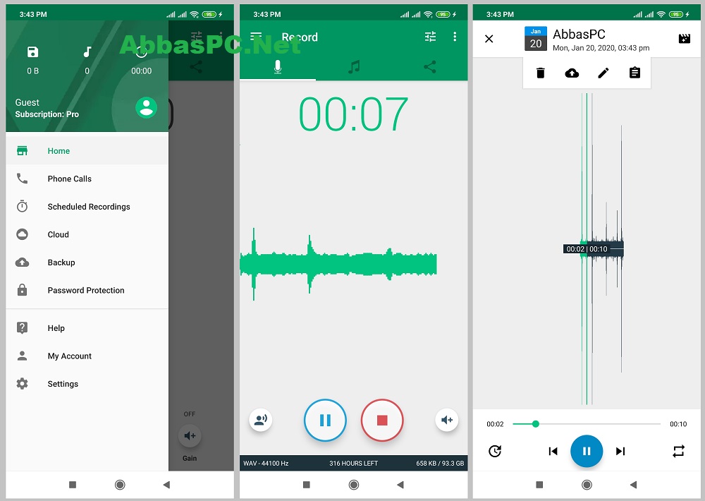 Parrot Voice Recorder Pro APK for Android