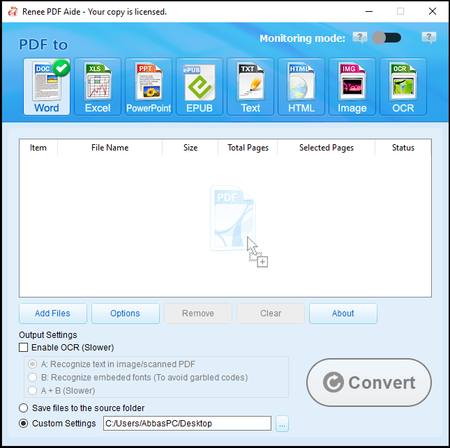 Renee PDF Aide Serial Key for PC Download Renee PDF Aide Serial Key for PC Download