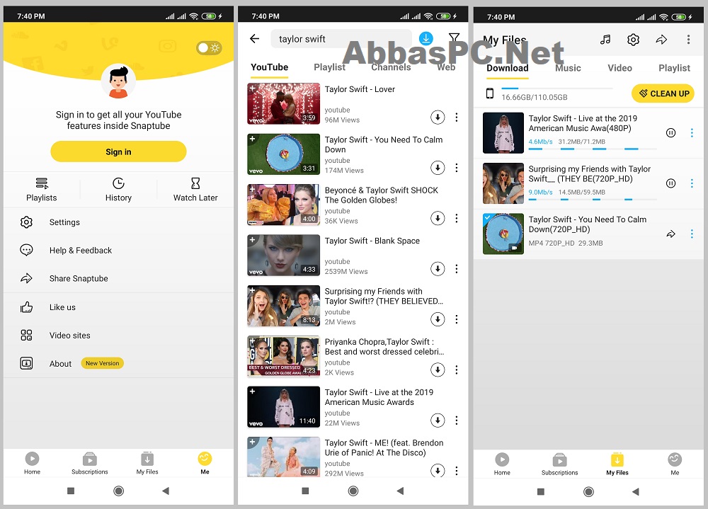 SnapTube – YouTube Downloader HD Video for Android APK