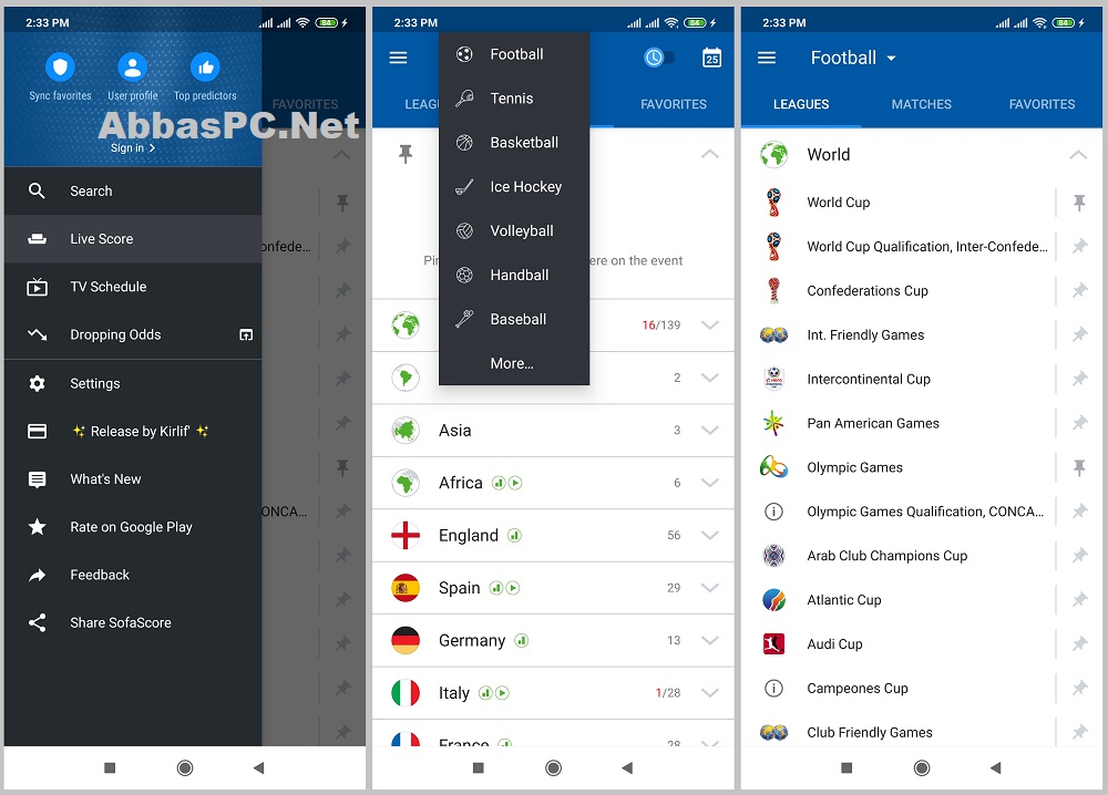 SofaScore Live Scores APK MOD (Ad free)