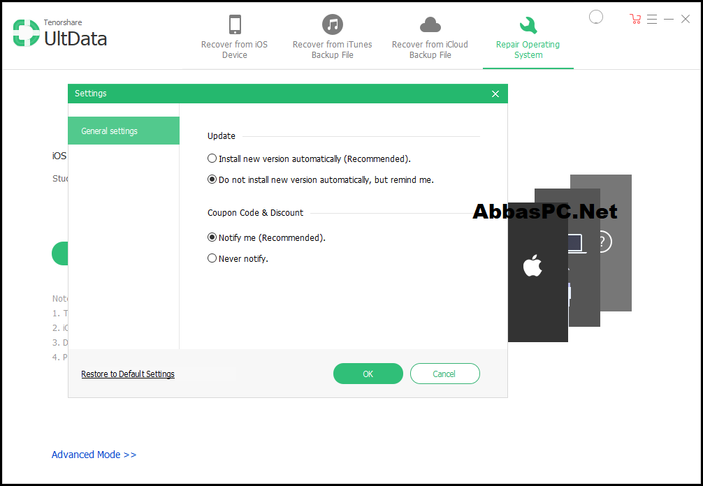 Tenorshare UltData for iOS Registration Code