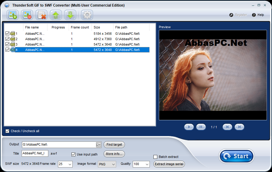 ThunderSoft GIF to SWF Converter Registration Code