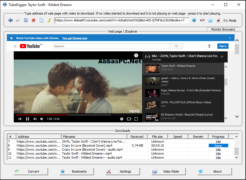 TubeDigger Serial Key Download
