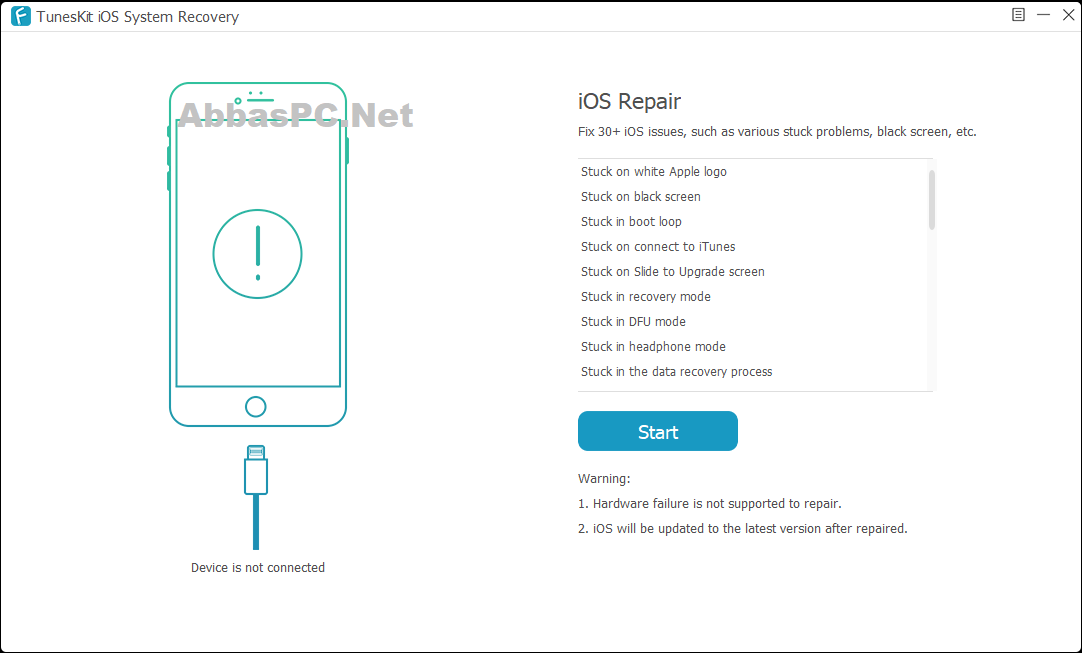 TunesKit iOS System Recovery License Key TunesKit iOS System Recovery License Key