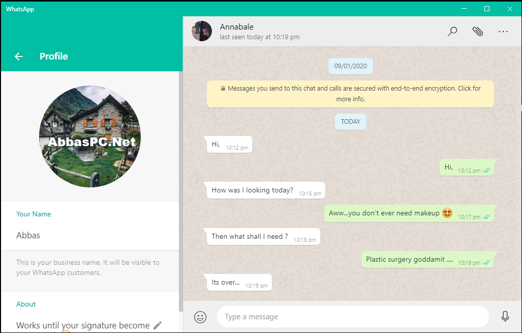 WhatsApp for Windows PC Chat WhatsApp for Windows PC Chat
