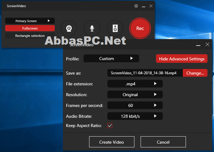 Abelssoft ScreenVideo License Key