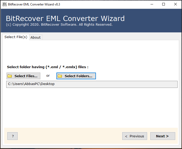 BitRecover EML Converter Wizard License Key BitRecover EML Converter Wizard License Key