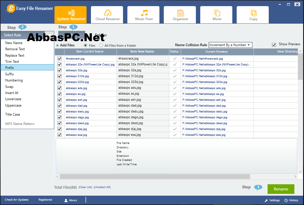 Easy File Renamer License Code Download