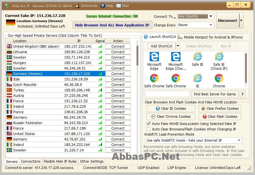Hide ALL IP License Key Download