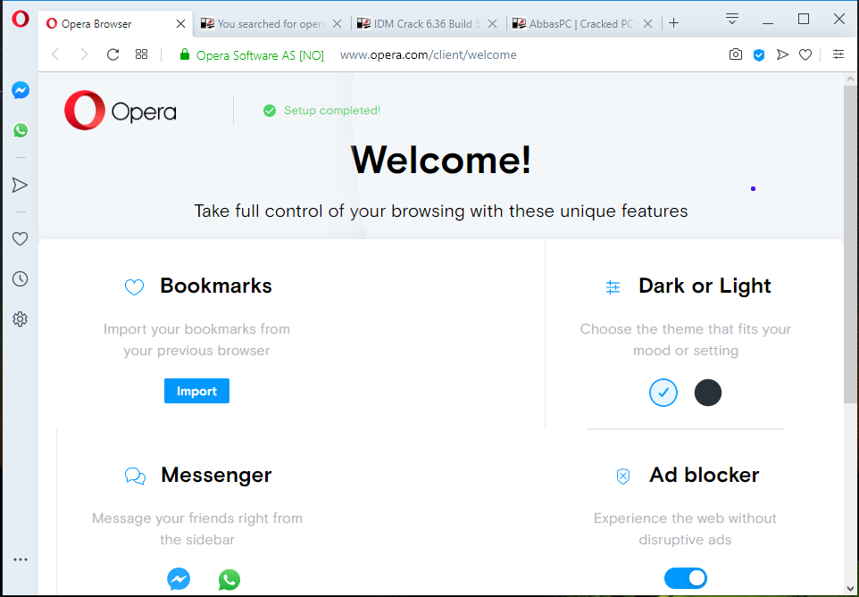 Opera Web Browser for Windows Free Download Opera Web Browser for Windows Free Download