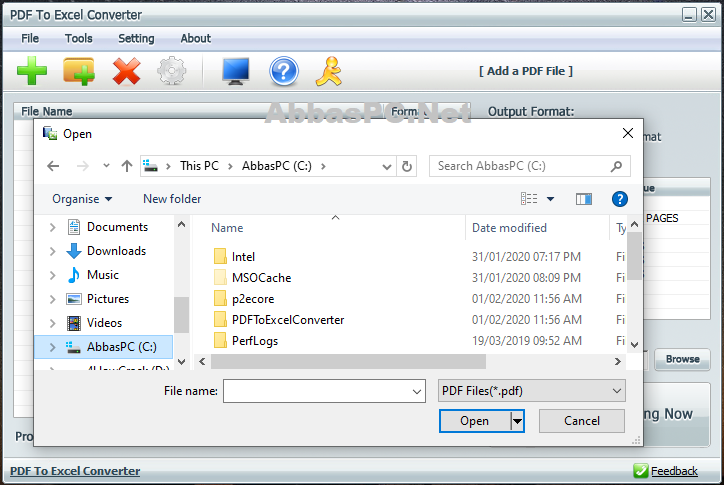 PDF To Excel Converter Registration Code