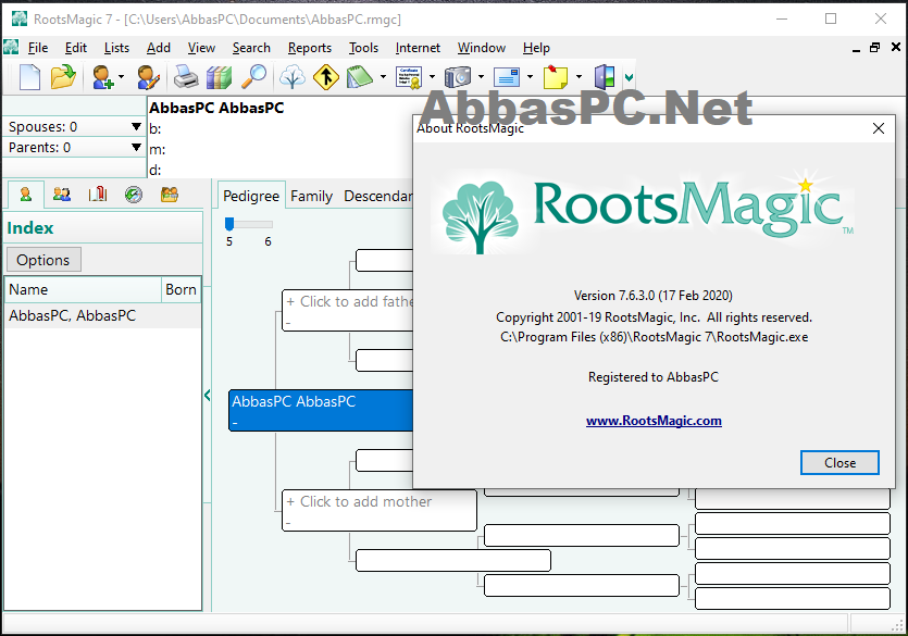 RootsMagic Serial Key