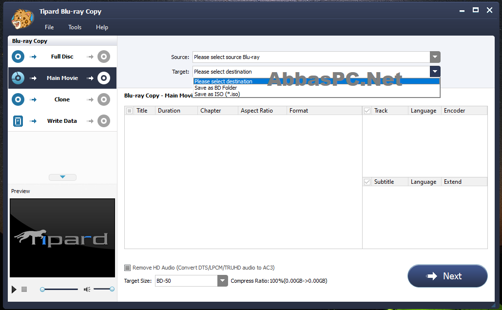 Tipard Blu-ray Copy Registration Code